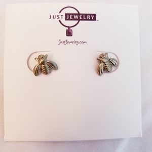 Bumblebee earrings